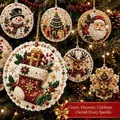 Kit peinture Noël 6 pièces décorations à suspendre – 4