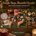 Kit peinture Noël 6 pièces décorations à suspendre – 5