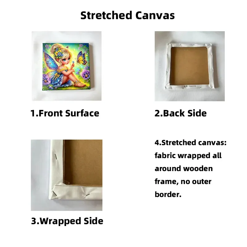Kit peinture perles Noël avec cadre artisanat DIY