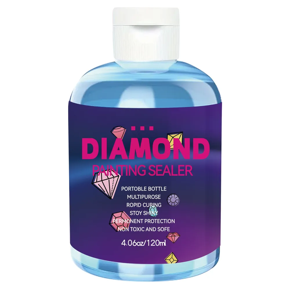 Kit scellant peinture diamant 120 ml avec 2 pinceaux