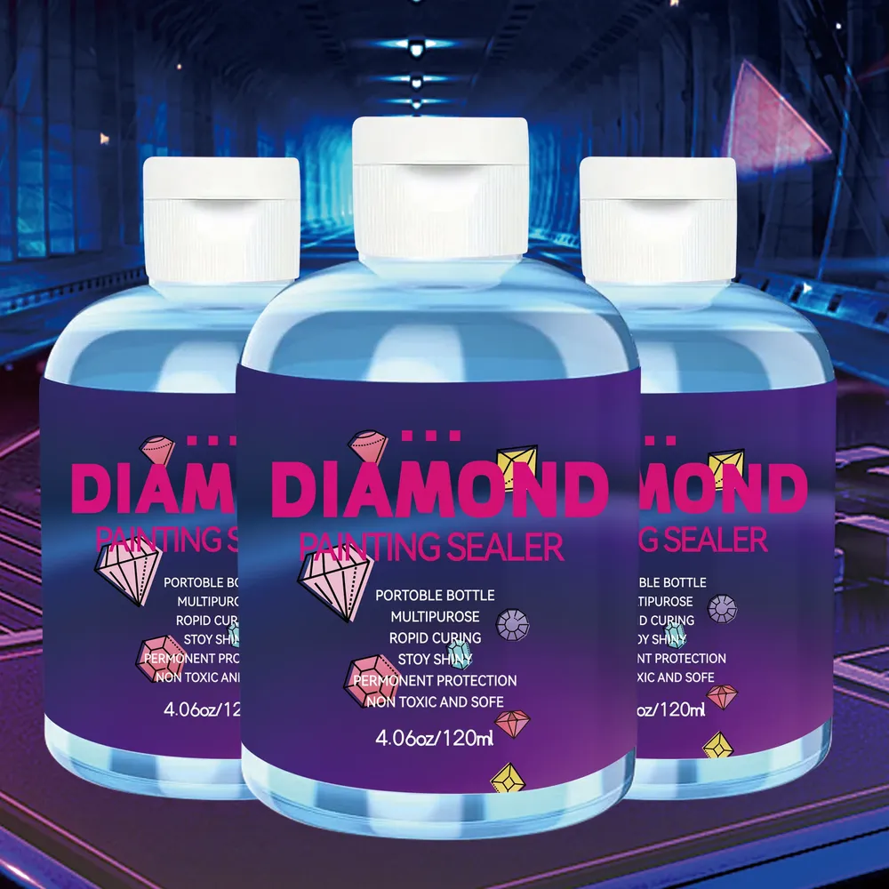 Kit scellant peinture diamant 120 ml avec 2 pinceaux