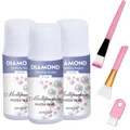 Kit scellant peinture diamant 60 à 200 ml avec 3 pinceaux – Couleur 60ml-3pcs