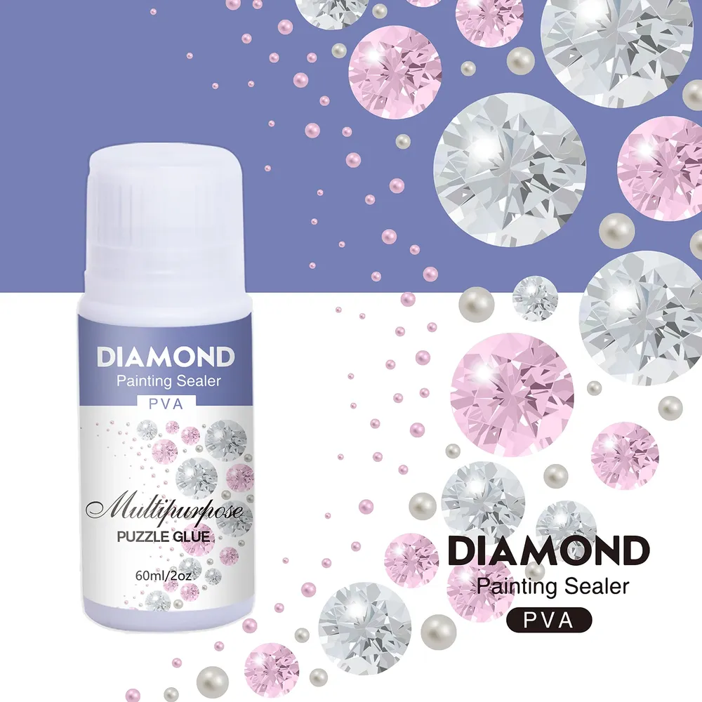Kit scellant peinture diamant 60 à 200 ml avec 3 pinceaux