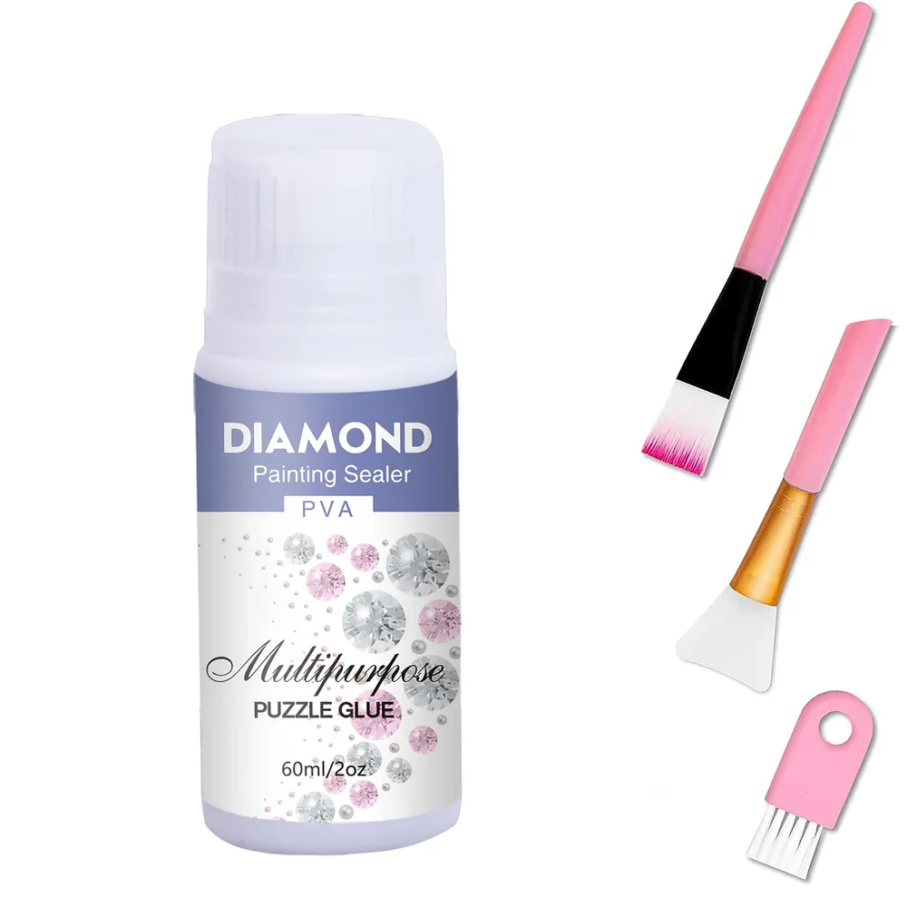 Kit scellant peinture diamant 60 à 200 ml avec 3 pinceaux