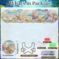 Kit sous-verres peinture diamant océan 8 pièces – 2