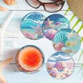 Kit sous-verres peinture diamant océan 8 pièces – 2
