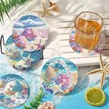 Kit sous-verres peinture diamant océan 8 pièces – 4