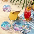 Kit sous-verres peinture diamant océan 8 pièces – 6