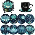 Kit sous-verres peinture diamant océan 8 pièces – Couleur AE-BD063