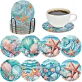 Kit sous-verres peinture diamant océan 8 pièces – Couleur AE-BD224
