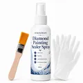 Kit spray scellant peinture diamant avec pinceau et gants – Couleur 1 SET