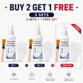 Kit spray scellant peinture diamant avec pinceau et gants – Couleur 3 SETS