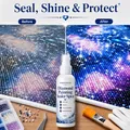 Kit spray scellant peinture diamant avec pinceau et gants – 4