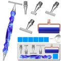 Kit stylo perles peinture diamant rouleau – Couleur D Blue Roller Set