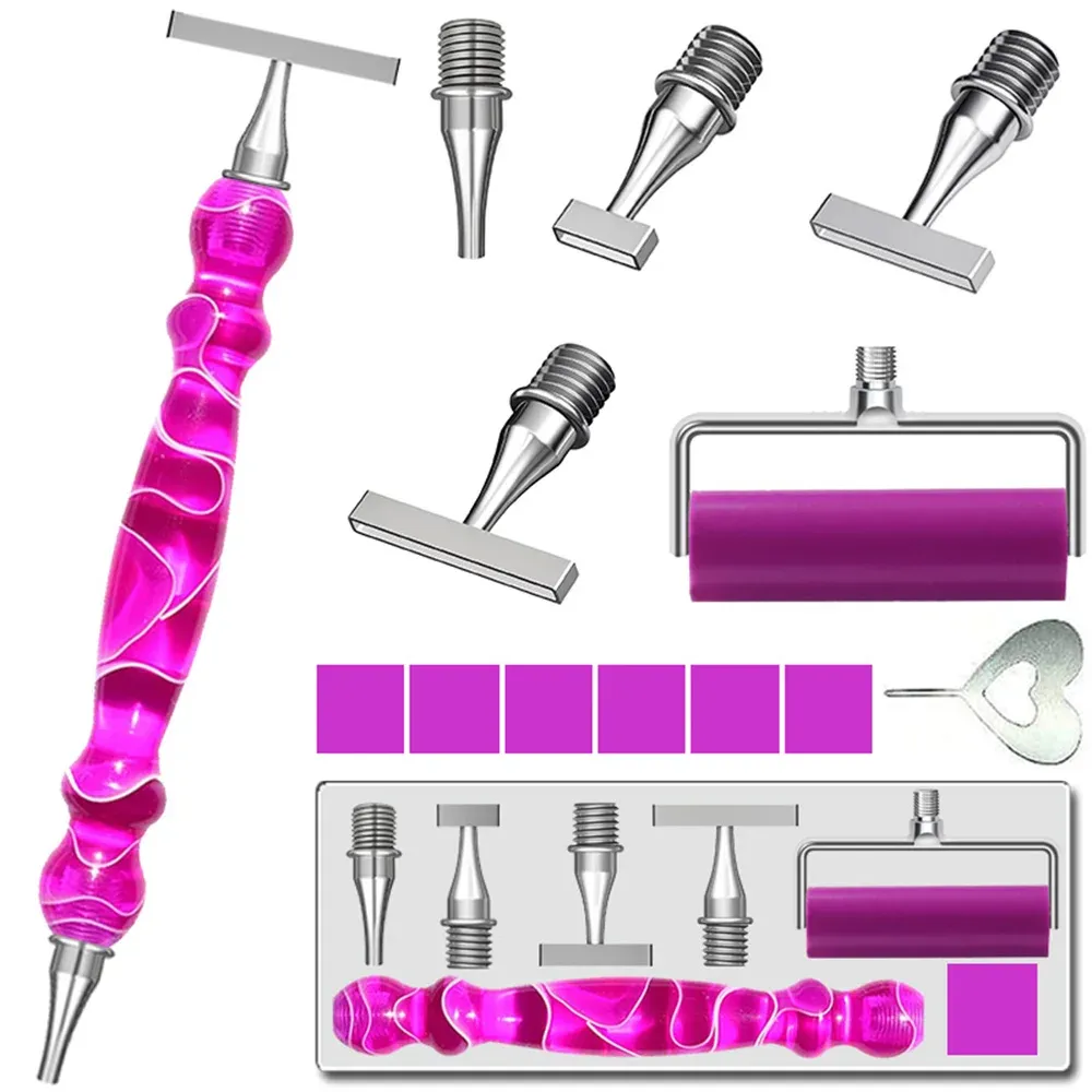 Kit stylo perles peinture diamant rouleau