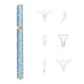 Kit stylo pose diamants et outils multi-embouts – Couleur Blue Glitter