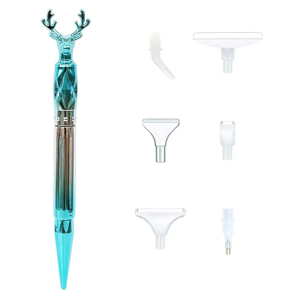 Kit stylo pose diamants et outils multi-embouts