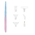 Kit stylo pose diamants et outils multi-embouts – Couleur DianDU BluePink
