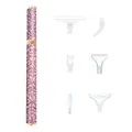 Kit stylo pose diamants et outils multi-embouts – Couleur Purple Glitter