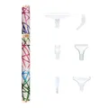 Kit stylo pose diamants et outils multi-embouts – Couleur Striped Glitter