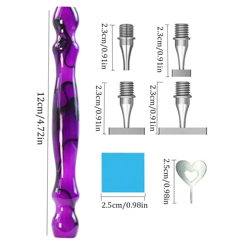 Kit stylos applicateurs résine peinture diamant