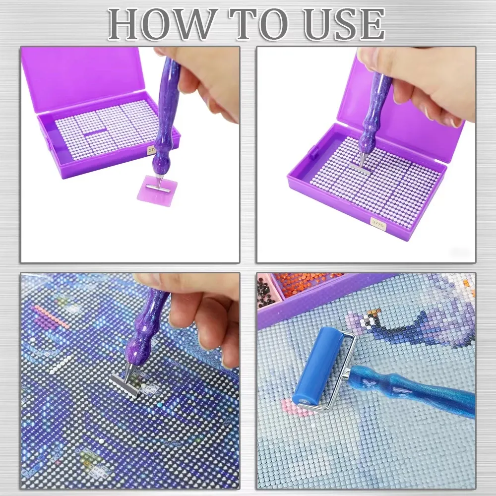 Kit stylos applicateurs résine peinture diamant