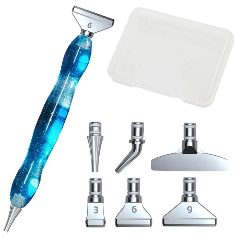 Kit stylos diamant peinture 6 têtes