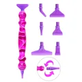 Kit stylos peinture diamant 6 pointes – Couleur D Purple 6 Plastic