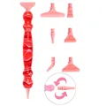 Kit stylos peinture diamant 6 pointes – Couleur D Red 6 Plastic
