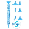 Kit stylos peinture diamant 6 pointes – Couleur D Sky blue 6plastic