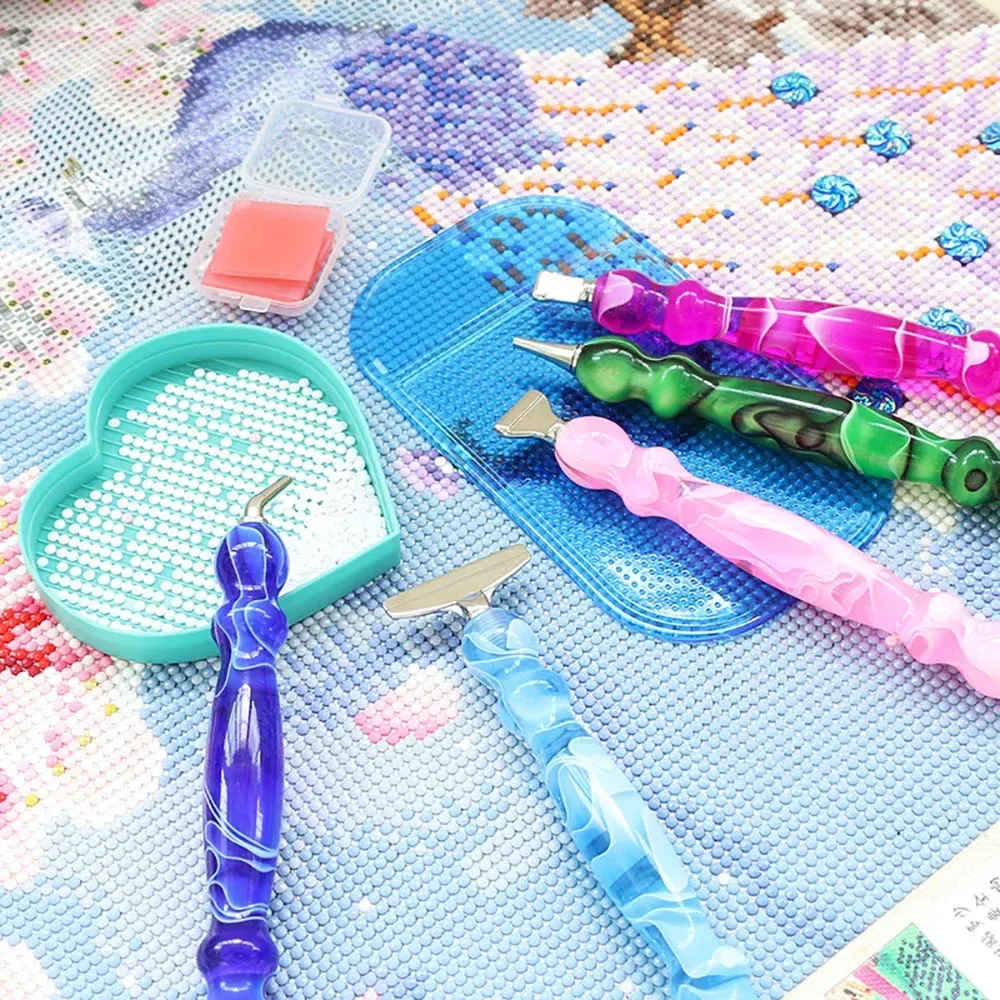 Kit stylos peinture diamant 6 pointes
