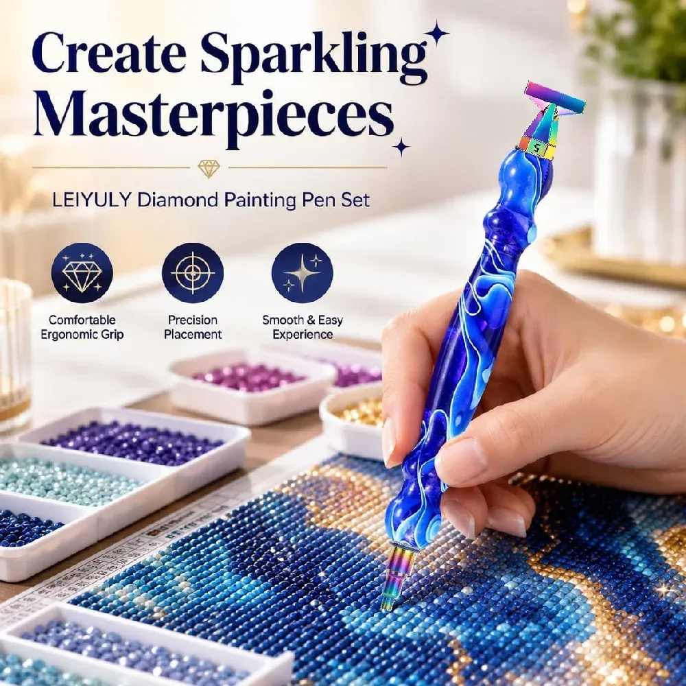 Kit stylos peinture diamant interface filetée