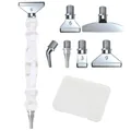 Kit stylos peinture diamant résine 5D 6 pointes – Couleur D White 6 Metal