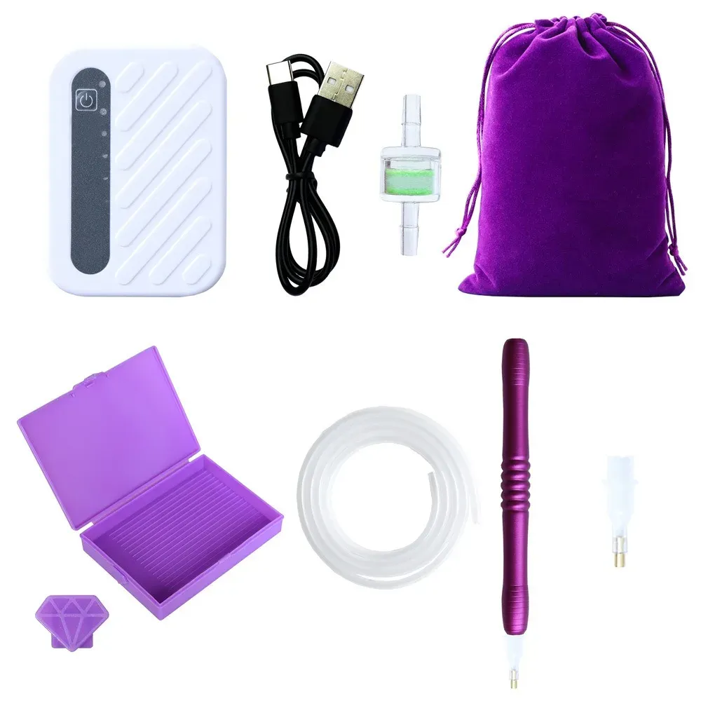 Kit stylos peinture diamant sous vide