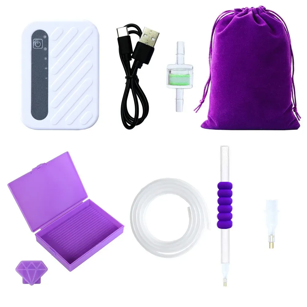 Kit stylos peinture diamant sous vide