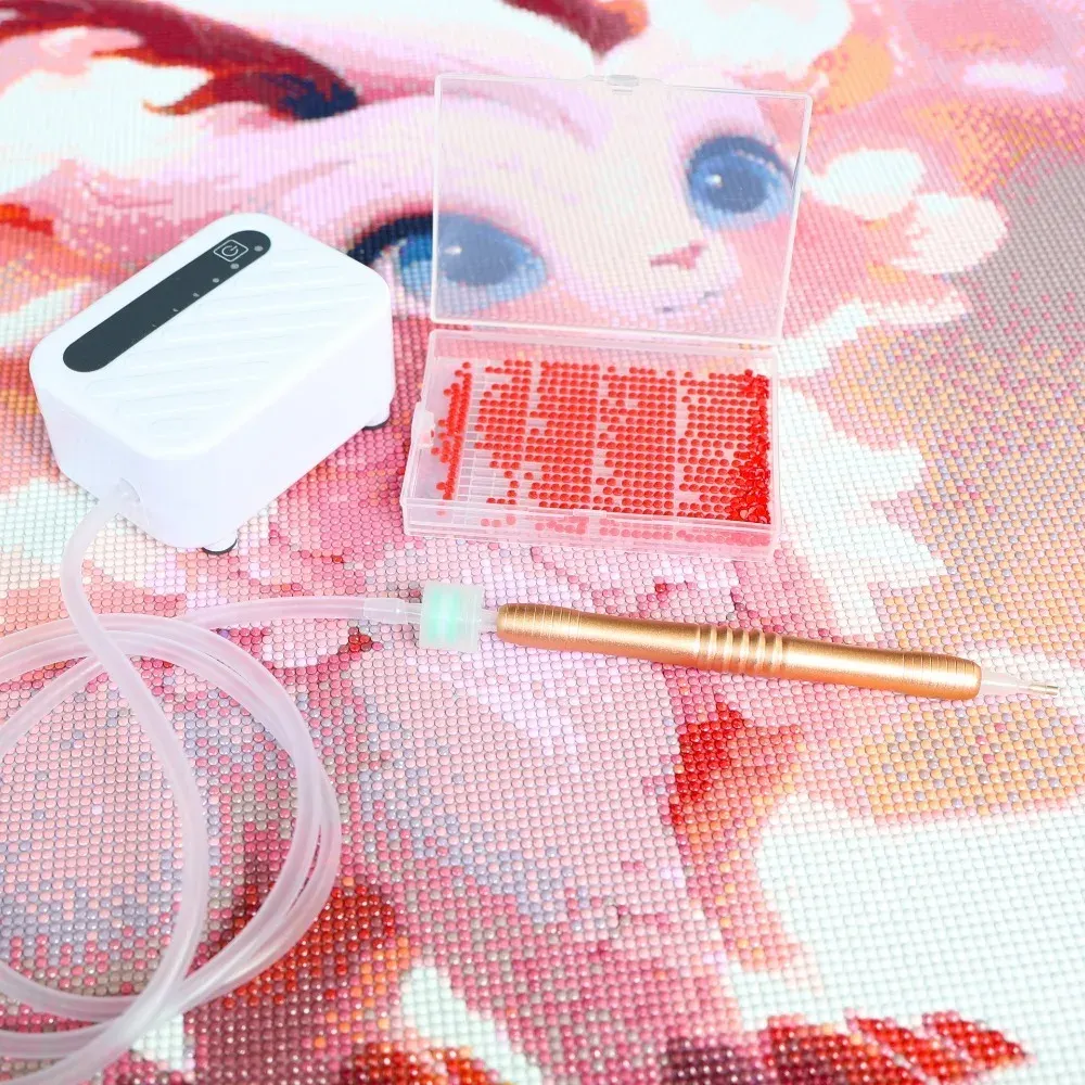 Kit stylos peinture diamant sous vide