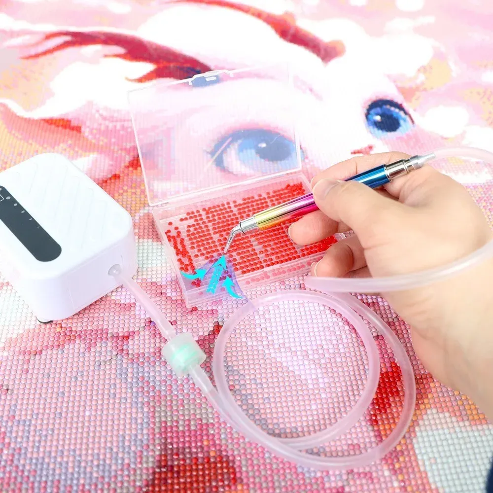 Kit stylos peinture diamant sous vide