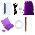 Kit stylos peinture diamant sous vide – Couleur Gris foncé (G)