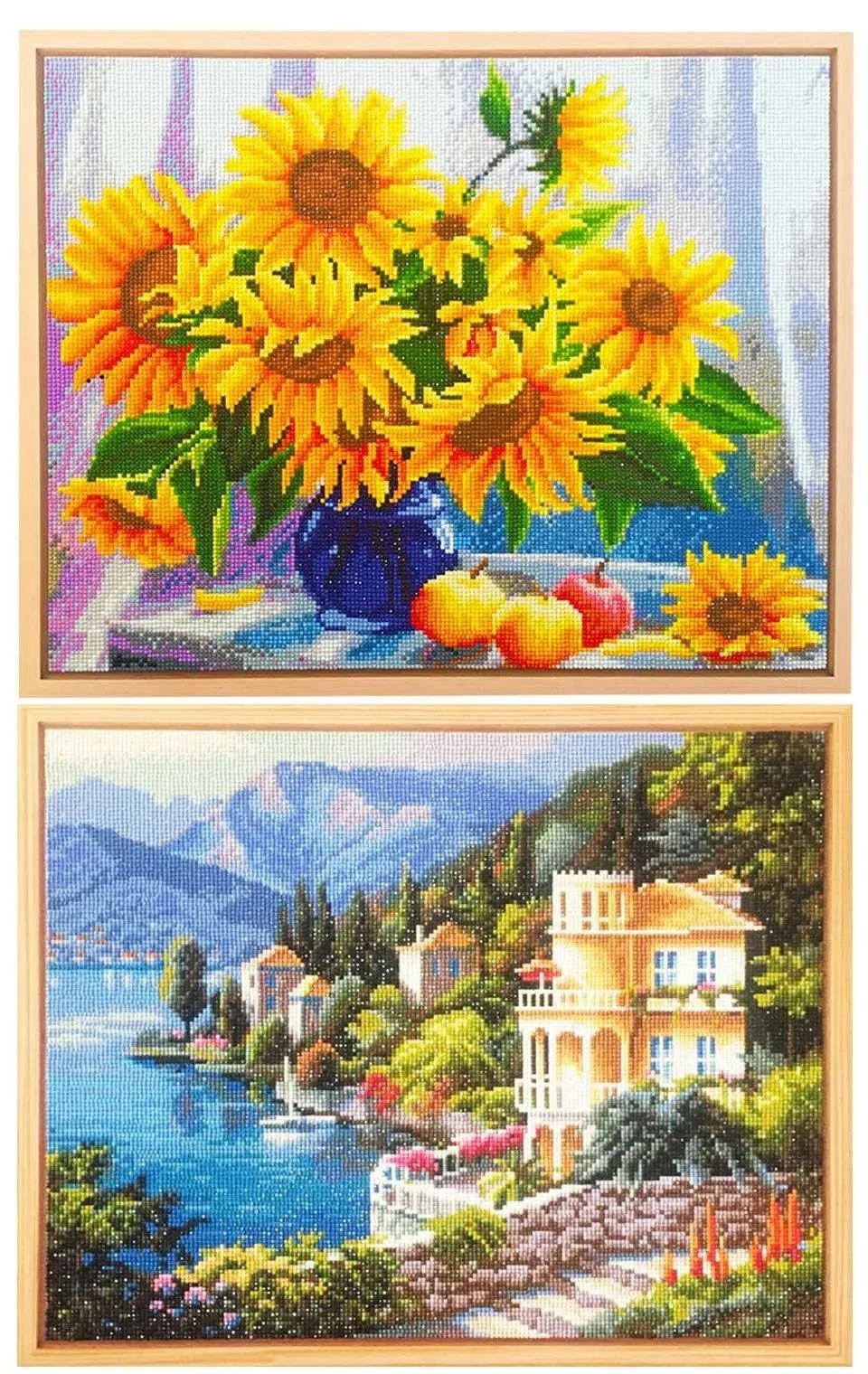 Kits peinture diamant motifs amour 20 à 70 cm