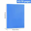 Livre rangement peinture diamant 30 sacs 60 peintures – Couleur Bleu