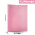 Livre rangement peinture diamant 30 sacs 60 peintures – Couleur Rose