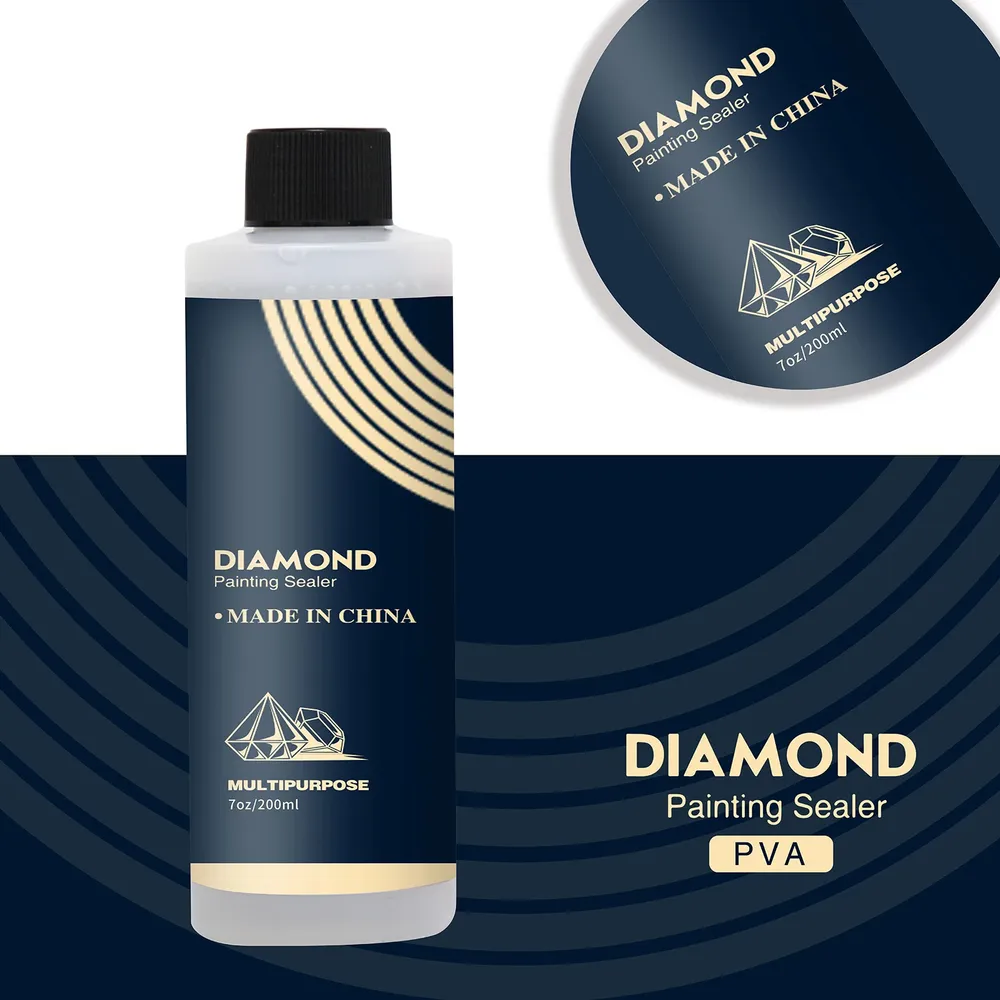 Lot de 1 à 3 scellants brillants pour peinture diamant