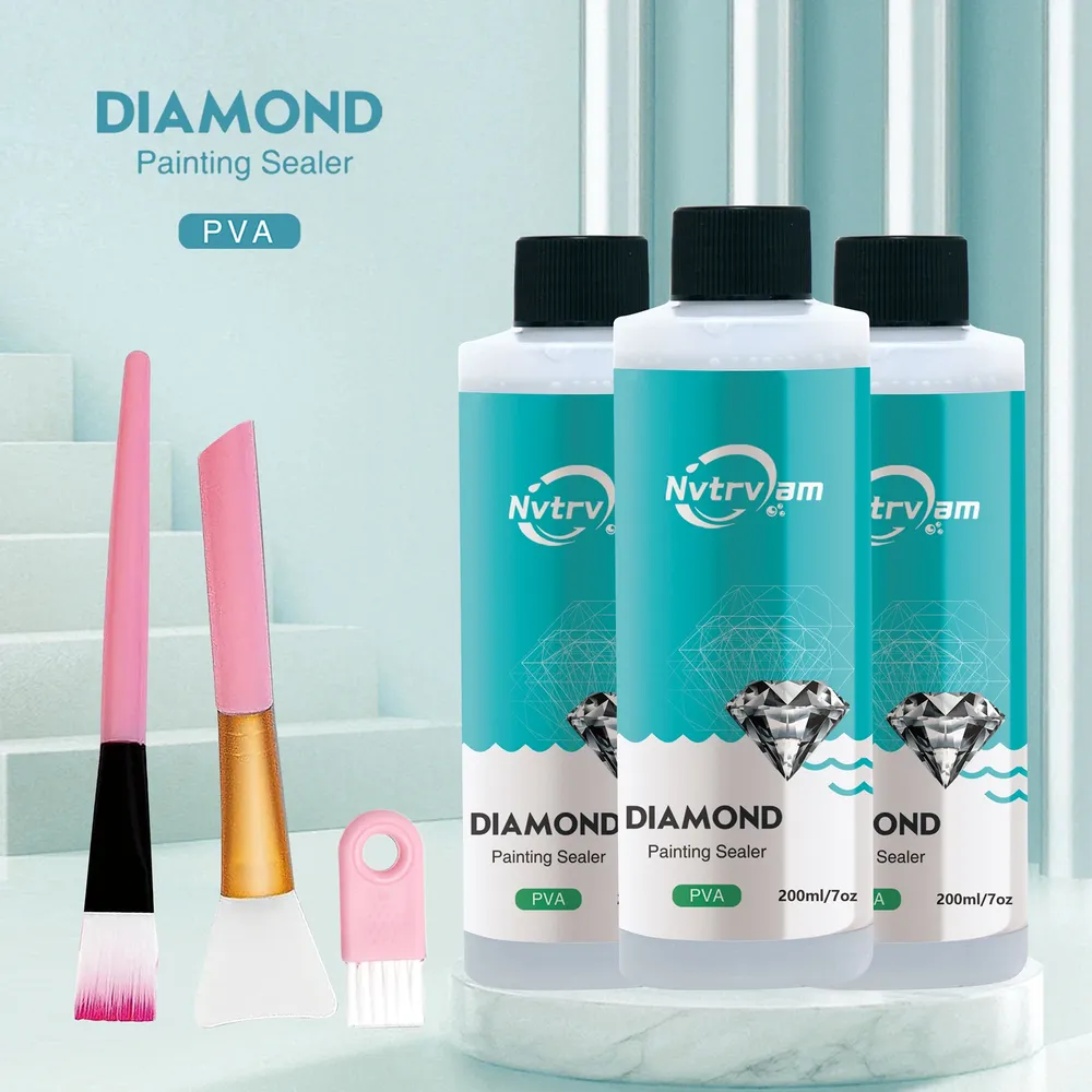 Lot de 1 à 3 scellants brillants pour peinture diamant