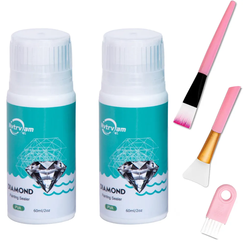 Lot de 1 à 3 scellants brillants pour peinture diamant