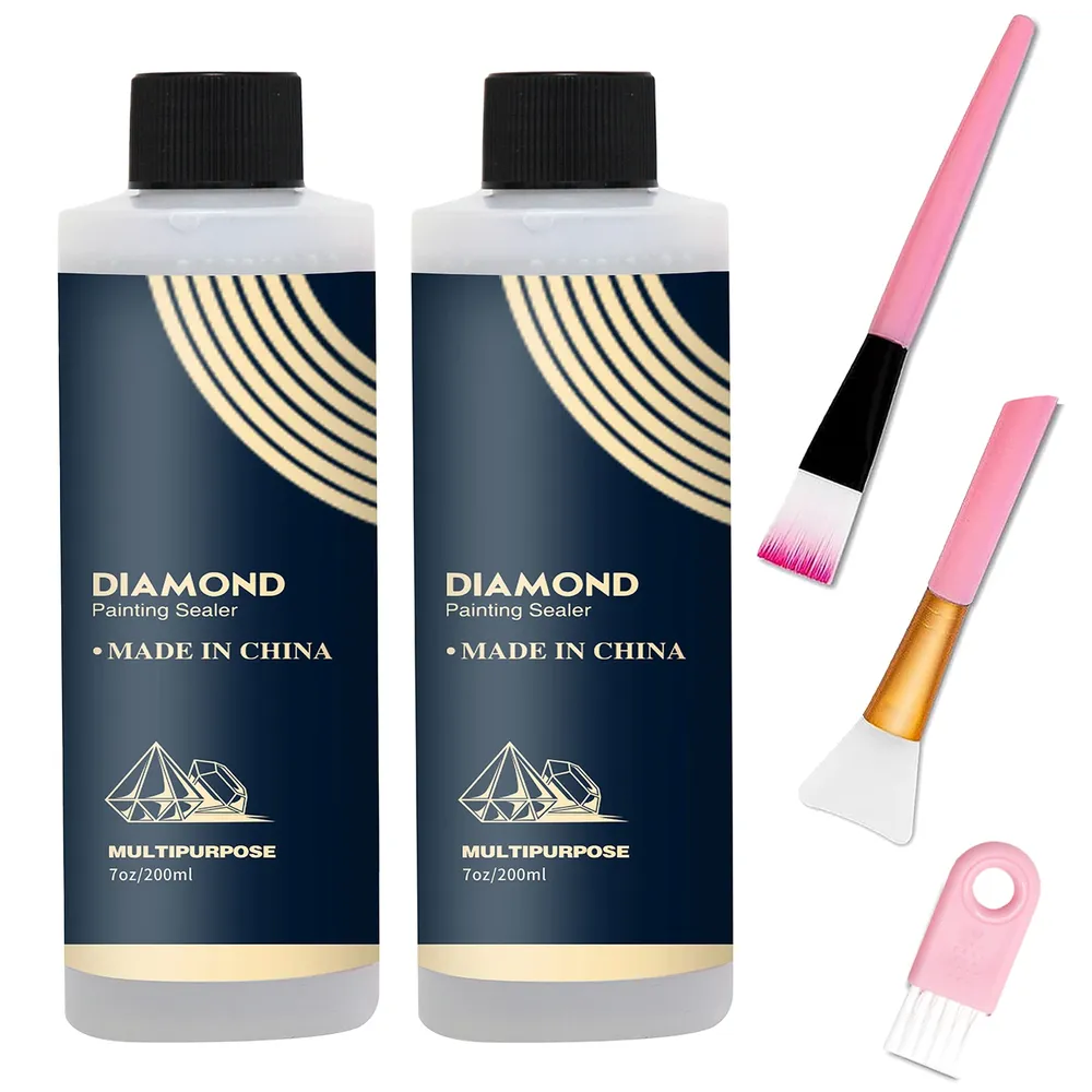 Lot de 1 à 3 scellants brillants pour peinture diamant