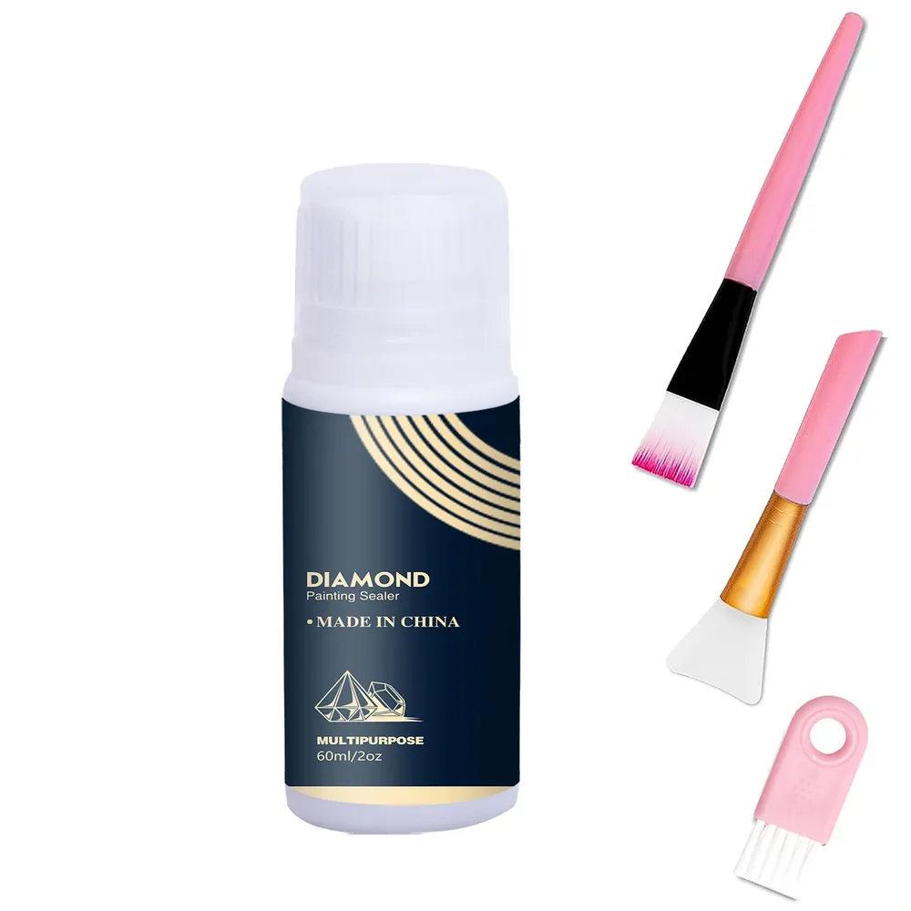Lot de 1 à 3 scellants brillants pour peinture diamant