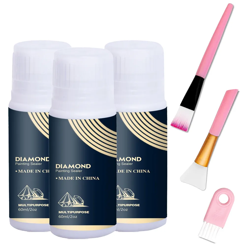 Lot de 1 à 3 scellants brillants pour peinture diamant