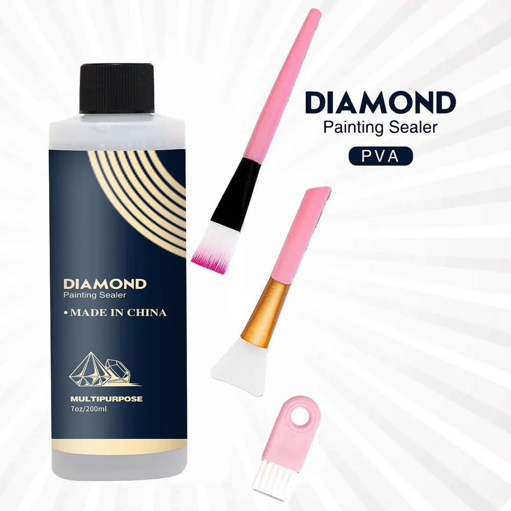 Lot de 1 à 3 scellants brillants pour peinture diamant