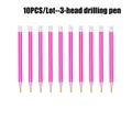 Lot de 10 stylos broderie diamant – Couleur 10pcs 3Tou
