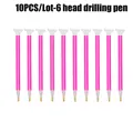 Lot de 10 stylos broderie diamant – Couleur 10pcs 6Tou
